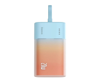 Baseus Powerbank Popsicle 5200mAh 20W z kablem niebiesko-pomarańcz - 1502077 - zdjęcie 1